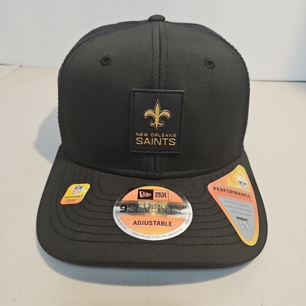 New Orleans Saints New Era Sideline Performance 9Seventy Snapback Hat BRAND NEW